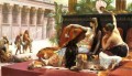 Kleopatra Prüfungs Gifte auf Condemned Prisoners Alexandre Cabanel Nacktheit
